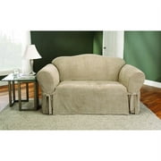 Sure Fit Soft Suede 1pc loveseat Slipcover