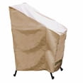 thumbnail image 1 of Sure Fit Stack of Chairs Cover, Taupe, 1 of 2