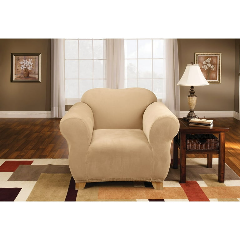 Sure Fit Stretch Pique Chair Slipcover
