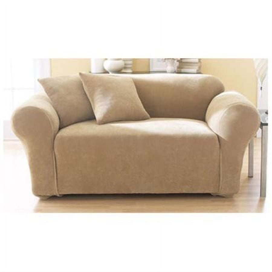 SureFit Stretch Pique Loveseat Slipcover
