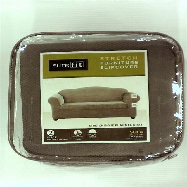 Sure Fit Stretch Pique Sofa Slipcover Walmart Sure Fit Stretch Pique Sofa Slipcover Walmart