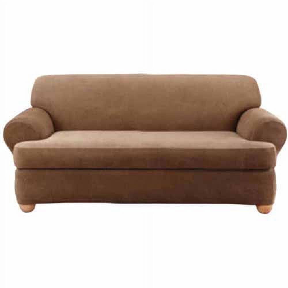 Sure Fit Stretch Stripe Separate Seat TCushion Sofa Slipcover