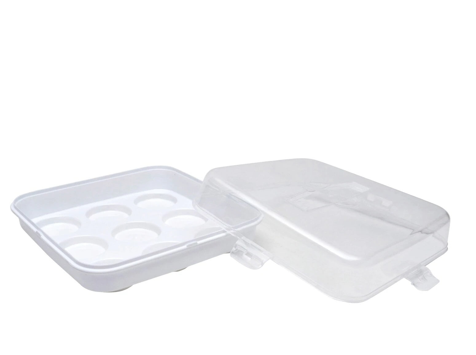 Sure Fresh Reusable Plastic Cupcake Storage Containers, Travel Cake