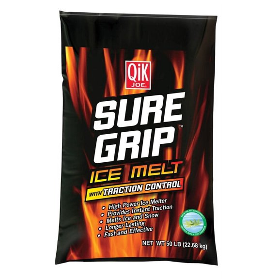 MILAZZO INDUSTRIES Sure Grip Ice Melter, Traction Control, 50-Lb. Bag 29050