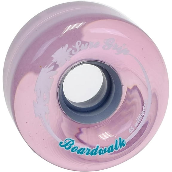 Sure-Grip Boardwalk Outdoor Roller Skates Wheels | Made with Urethane & 65mm Diameter | Suitable for Complete Wheels Replacement Made in USA (Set of 8 Wheels)