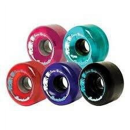 Sure-Grip Boardwalk Outdoor Wheels (Set of 8, Red)