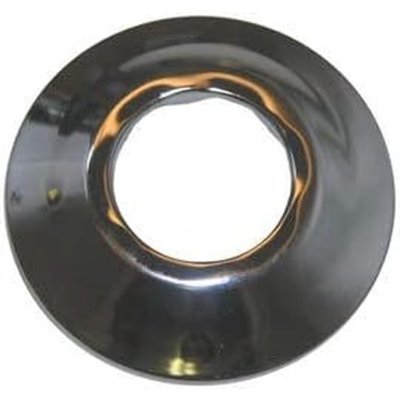Sure Grip,Chrome Plated Shallow Flange,Fits 1-1/4-In. Outside Diameter Tubing