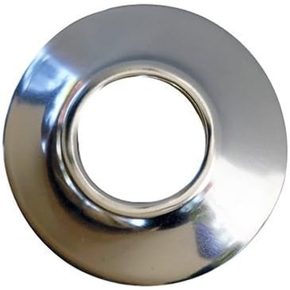 Sure Grip, Chrome Plated Shallow Flange, Fits 3/4-In. Iron Pipe