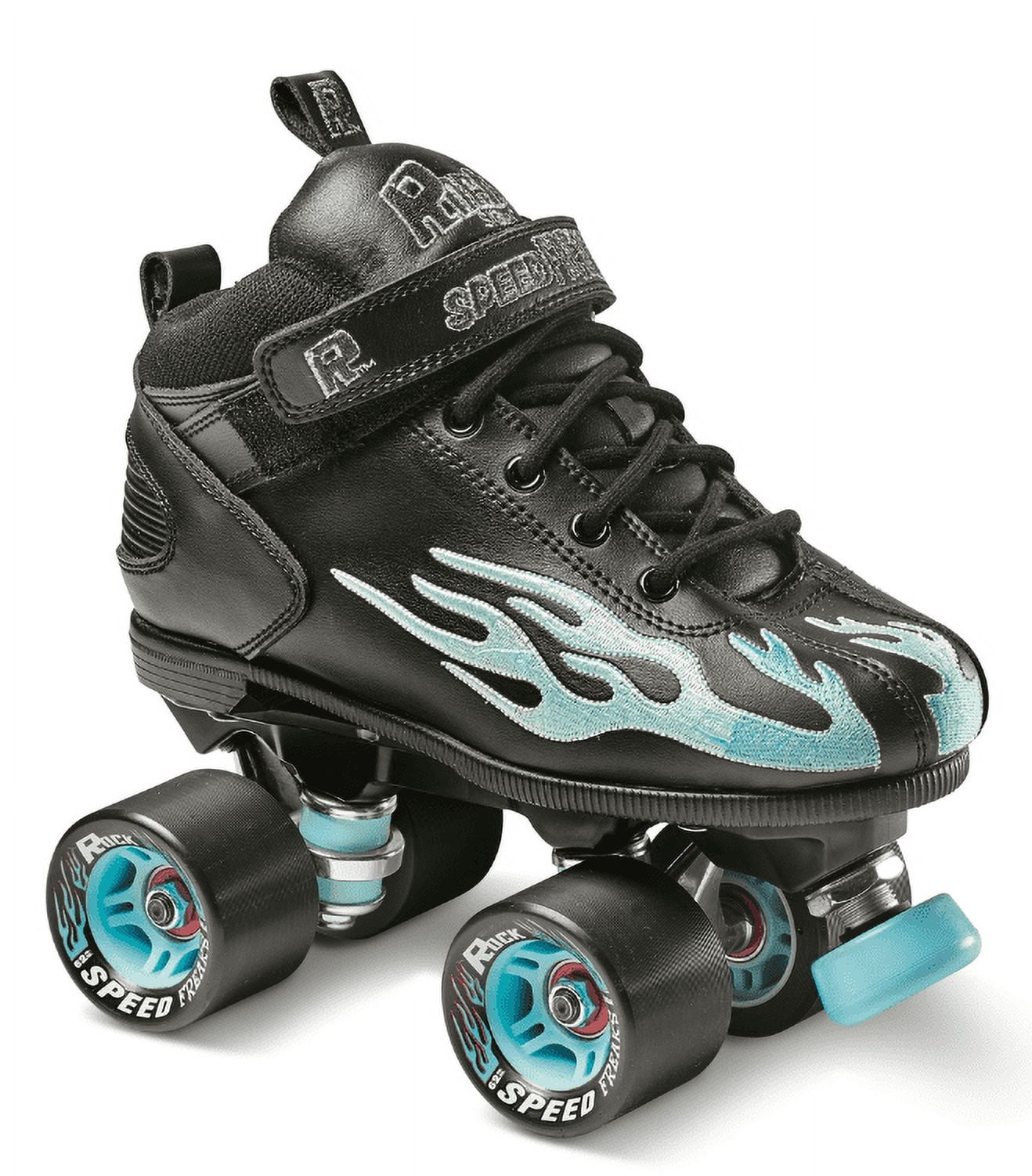 Sure-Grip Quad Roller Skates - Flame - Walmart.com
