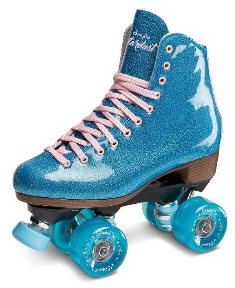 Sure-Grip Quad Roller Skates - Stardust (62mm Indoor/Outdoor Wheels)