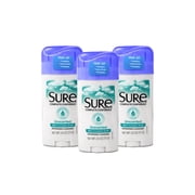 Sure Invisible Solid Anti-Perspirant & Deodorant, Unscented - 2.6 oz - 3 Packs