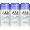 thumbnail image 1 of Sure Invisible Solid Anti-Perspirant & Deodorant, Unscented - 2.6 oz - 3 Packs, 1 of 3