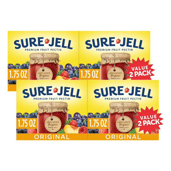 Sure Jel Original Premium Fruit Pectin Value Pack, 2 CT (2-Pack)
