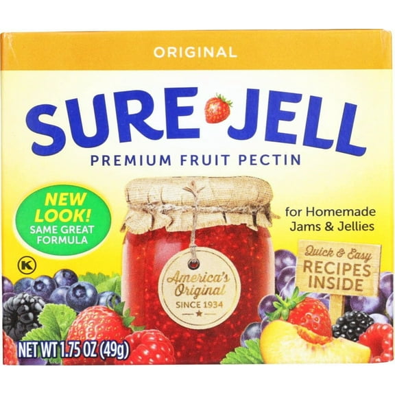 Sure-Jell 100% Natural Premium Fruit Pectin 1.75 oz - PACK OF 3