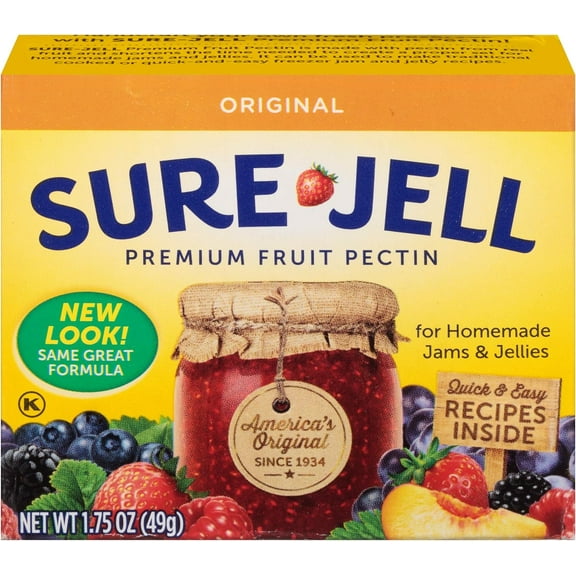 Sure-Jell Original Premium Fruit Pectin, 1.75 Ounce (Pack of 8)