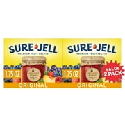 Sure-Jell Original Premium Fruit Pectin for Homemade Jams & Jellies Value Pack, 2 ct Pack, 1.75 oz Boxes