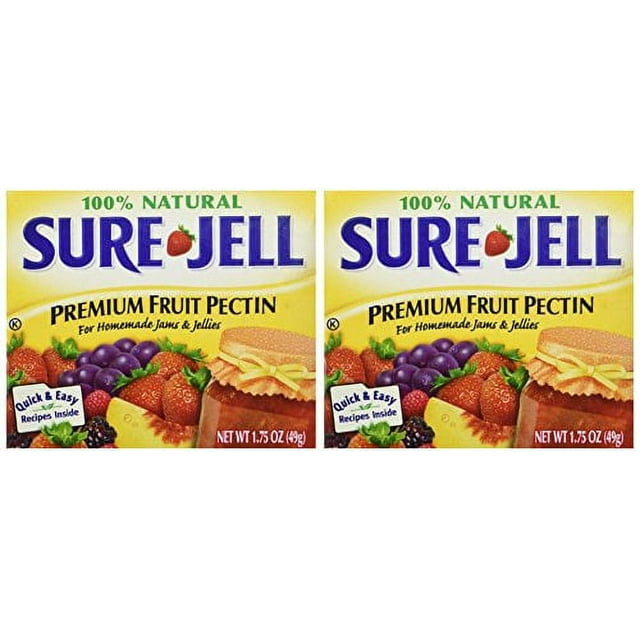 Sure Jell Premium Fruit Pectin For Homemade Jams And Jellies, 100
