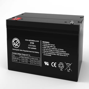 Sure-Lites 2369 12V 75Ah Emergency Light Battery - This Is an AJC Brand Replacement