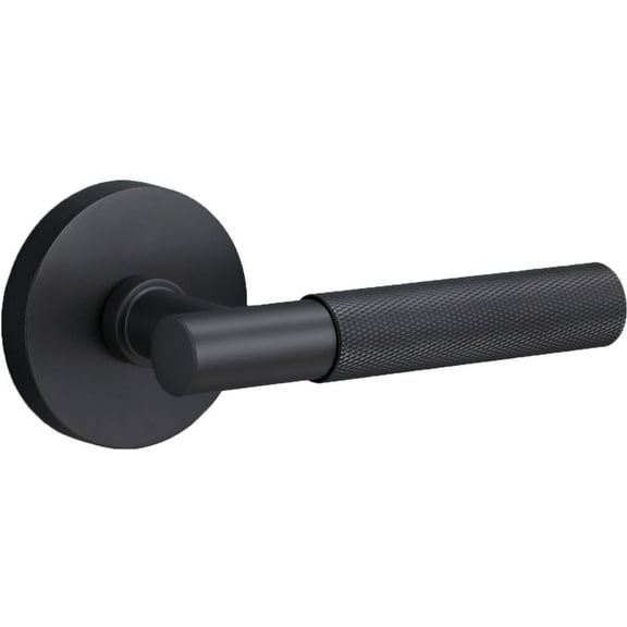 Sure-Loc Ap100-Rd Grip-Kn Aspra Round Non-Turning One-Sided Dummy Door Lever - Black