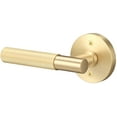 thumbnail image 1 of Sure-Loc Ap100-Rd Grip-Kn Aspra Round Non-Turning One-Sided Dummy Door Lever - Brass, 1 of 5