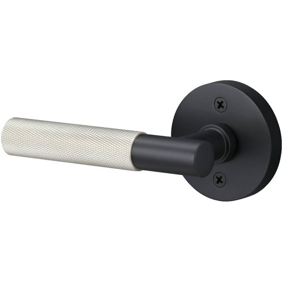 Sure-Loc AP100-RD FBL GRIP-KN 15 Aspra Round Non-Turning One-Sided Dummy Door Lever - Flat