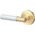 thumbnail image 1 of Sure-Loc AP100-RD SB GRIP-KN 26 Aspra Round Non-Turning One-Sided Dummy Door Lever - Satin, 1 of 5