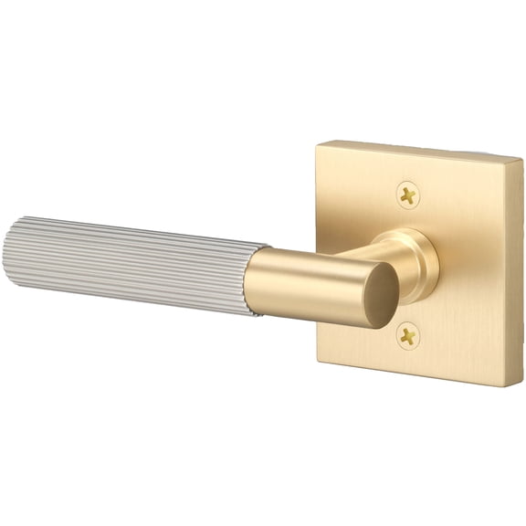 Sure-Loc AP100-SQ SB GRIP-SKN 15 Aspra Square Non-Turning One-Sided Dummy Door Lever -