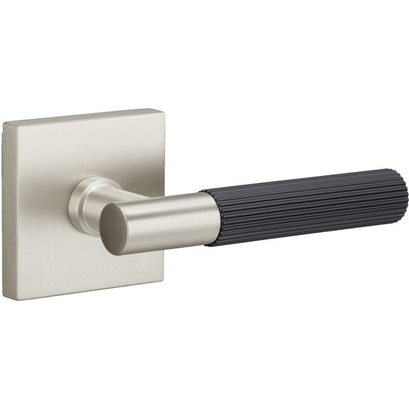 Sure-Loc AP100-SQ 15 GRIP-SKN FBL Aspra Square Non-Turning One-Sided Dummy Door Lever -