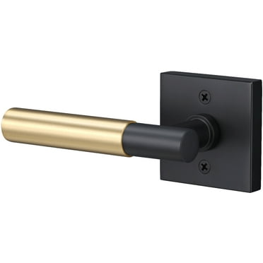 Sure-Loc Ap100-Sq Grip-Sm Aspra Square Non-Turning One-Sided Dummy Door Lever - Black