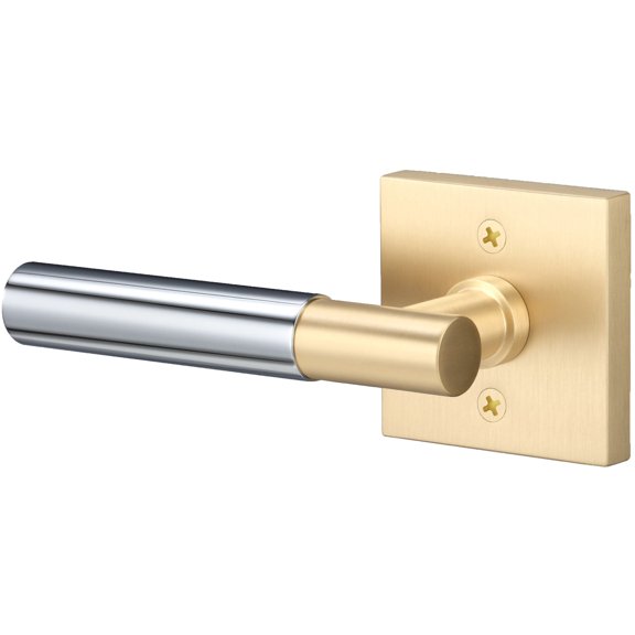 Sure-Loc AP100-SQ SB GRIP-SM 26 Aspra Square Non-Turning One-Sided Dummy Door Lever -