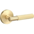 thumbnail image 1 of Sure-Loc AP101-RD SB GRIP-KN SB Aspra Round Passage Door Lever Set - Brass, 1 of 7