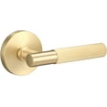 thumbnail image 1 of Sure-Loc Ap101-Rd Grip-Skn Aspra Round Passage Door Lever Set - Brass, 1 of 7