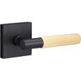 thumbnail image 1 of Sure-Loc AP101-SQ FBL GRIP-SKN SB Aspra Square Passage Door Lever Set - Black, 1 of 7