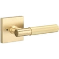 thumbnail image 1 of Sure-Loc Ap102-Sq Grip-Kn Aspra Square Privacy Door Lever Set - Brass, 1 of 7