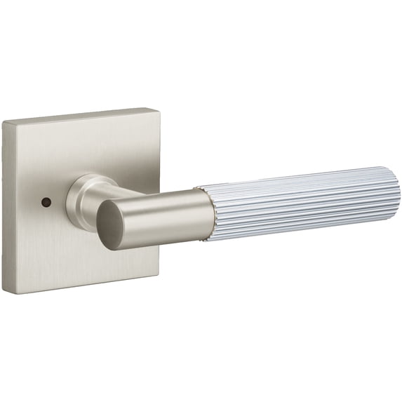 Sure-Loc Ap102-Sq Grip-Skn Aspra Square Privacy Door Lever Set - Chrome