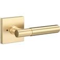 thumbnail image 1 of Sure-Loc Ap102-Sq Grip-Sm Aspra Square Privacy Door Lever Set - Brass, 1 of 7