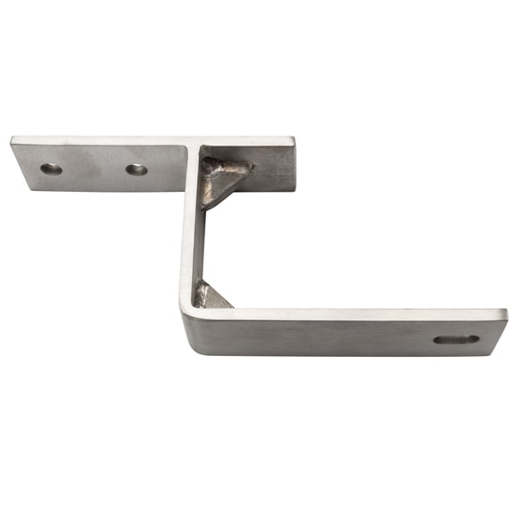 Sure-Loc Barn-Bp Barn 5" Stainless Steel Bypass Connector Bracket - Nickel