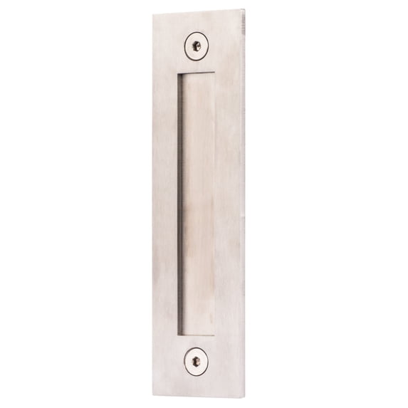 Sure-Loc Barn-Fl2 Flush Mounted Barn Door Pull - Nickel