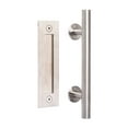 thumbnail image 1 of Sure-Loc Barn-Rd3 12" Barn Door Pull & Flush Handle - Satin Stainless, 1 of 1