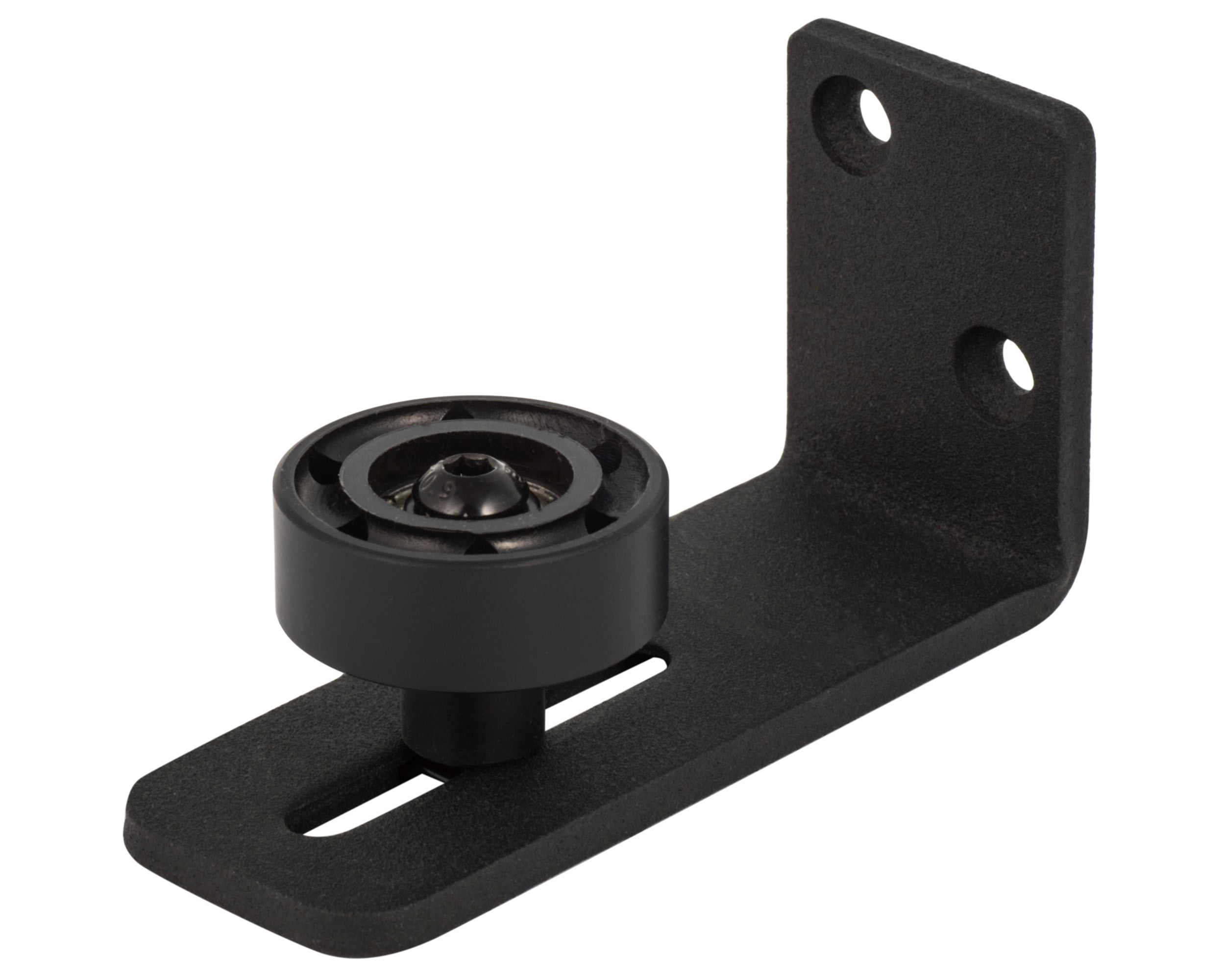 Flat Black Heavy Duty Barn Door Roller Guide