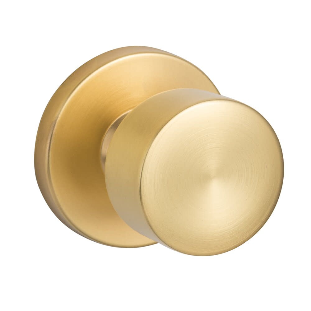 SureLoc Bg100 Bergen NonTurning OneSided Dummy Door Knob Brass