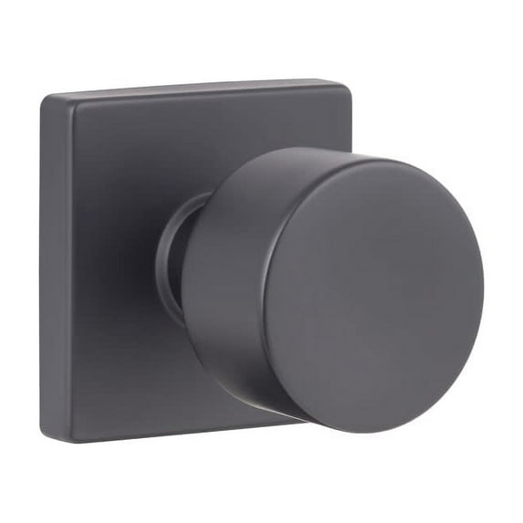 Sure-Loc Bg101-Sq Bergen Passage Door Knob Set - Black