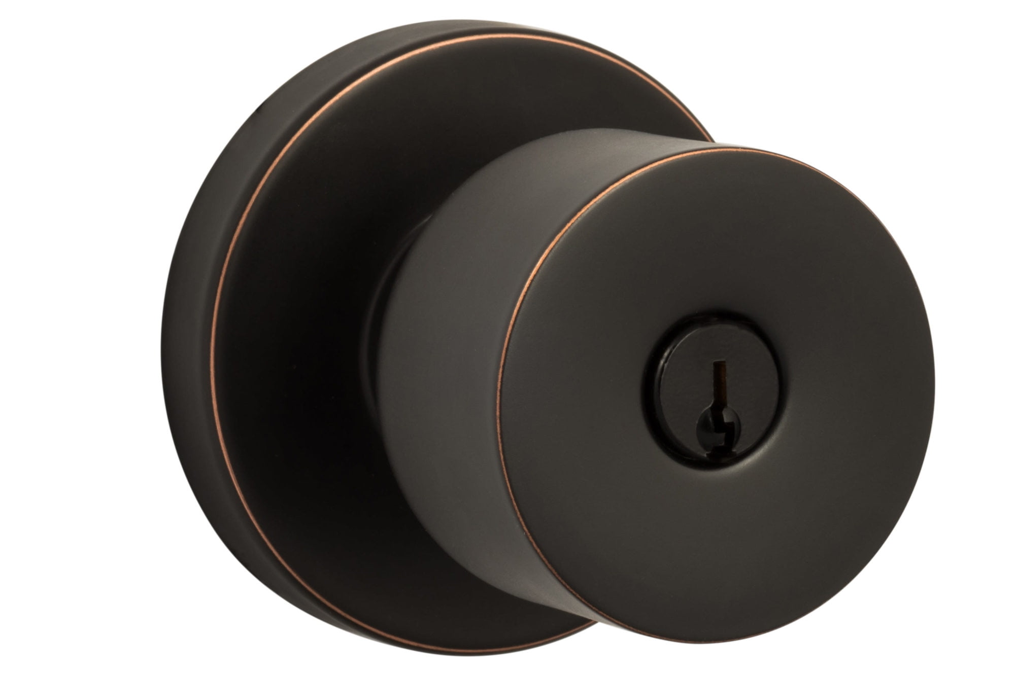Sure-Loc BG107 11P Bergen Single Cylinder Keyed Entry Door Knob Set - Bronze