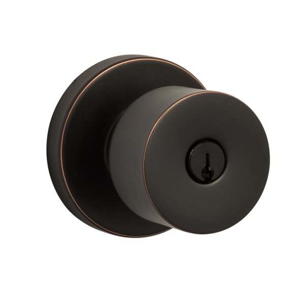 Sure-Loc BG107 11P Bergen Single Cylinder Keyed Entry Door Knob Set - Bronze