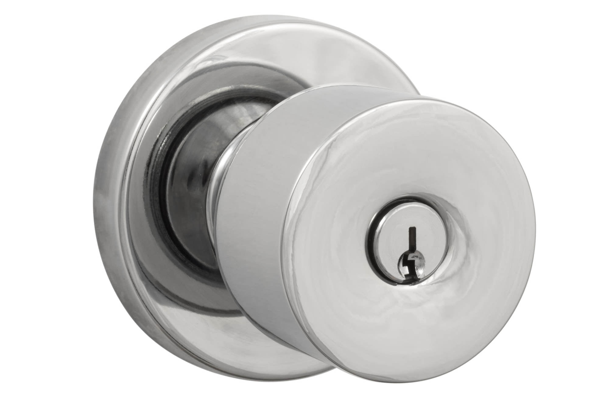 Sure-Loc BG107 26 Bergen Single Cylinder Keyed Entry Door Knob Set - Chrome