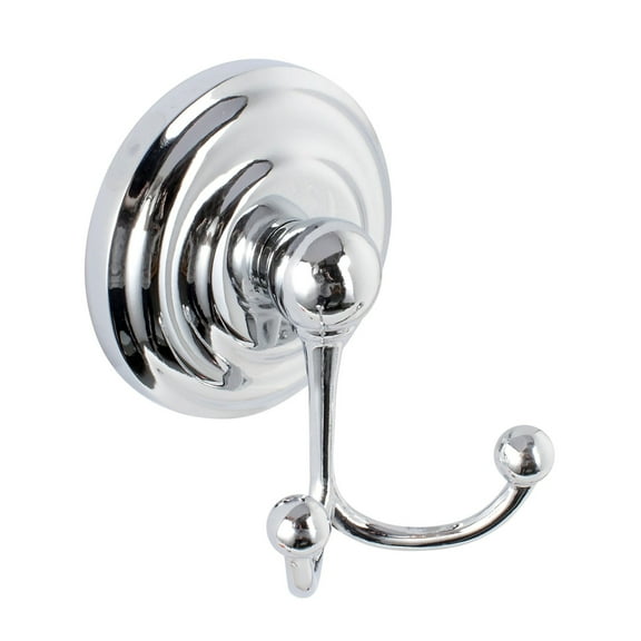 Sure-Loc Bl-Rh2 Boulder Double Robe Hook - Chrome