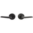 thumbnail image 1 of Sure-Loc BS102-RD FBL Basel Privacy Door Lever Set - Black, 1 of 1