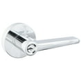 thumbnail image 1 of Sure-Loc BS107-RD 26 Basel Single Cylinder Keyed Entry Door Lever Set - Chrome, 1 of 4