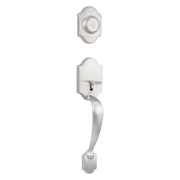 Sure-Loc CR500 15 Coral Sectional Dummy Set Exterior Pack Handleset - Nickel