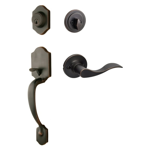 Sure-Loc Cr507-Sb Rh Coral Right Handed Sectional Single Cylinder Keyed Entry Handleset -
